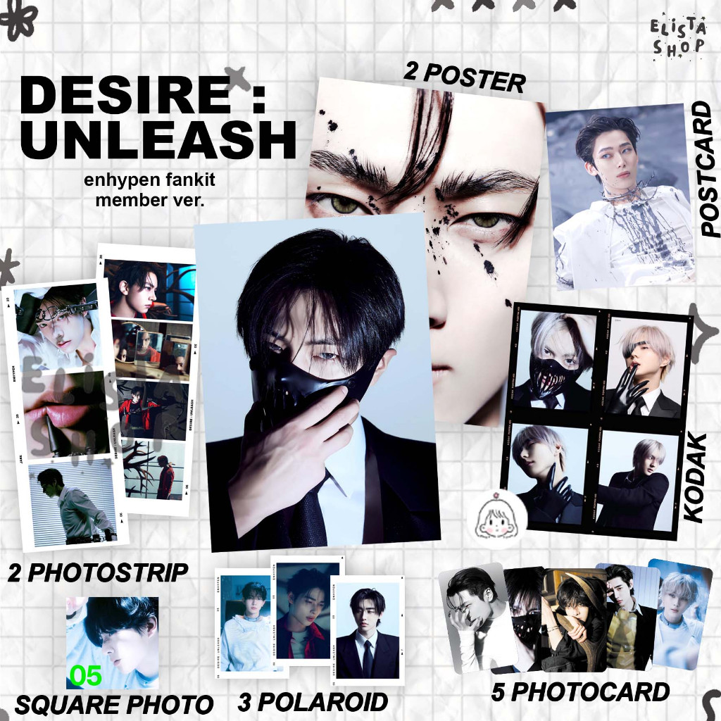 Jual Kpop Fankit Enhypen Desire Unleash (Member Ver.) | Shopee