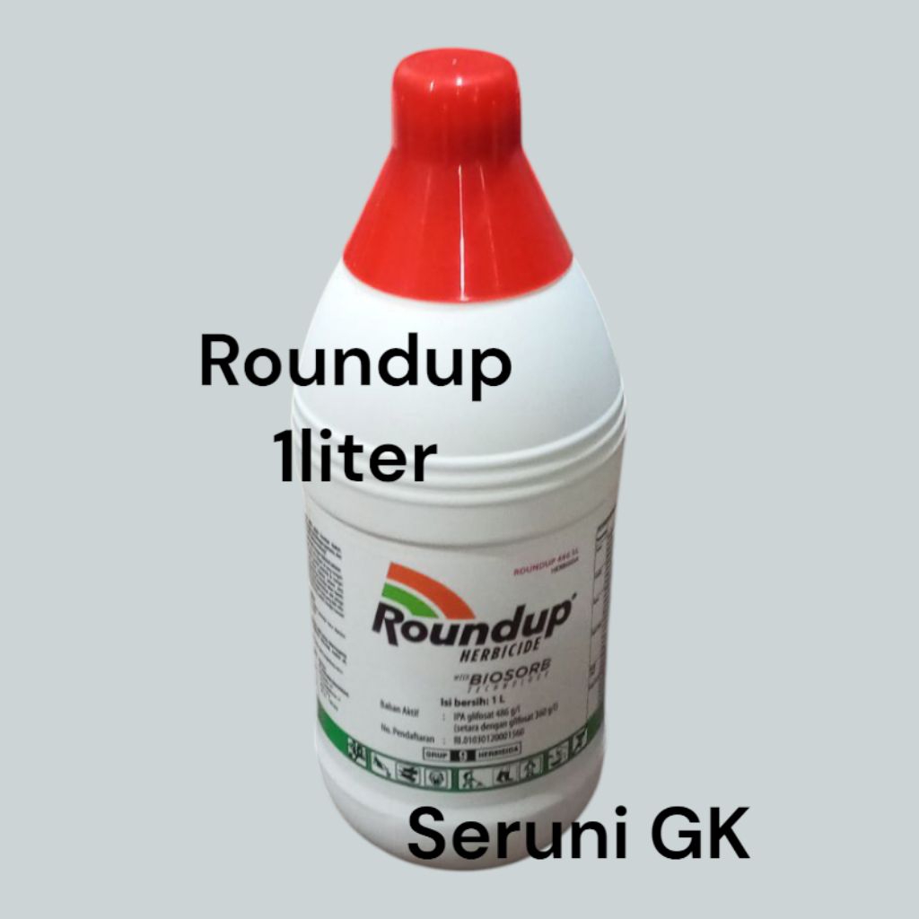 Jual ROUNDUP 486SL HERBISIDA OBAT PEMBASMI RUMPUT LIAR DAN GULMA 1 ...