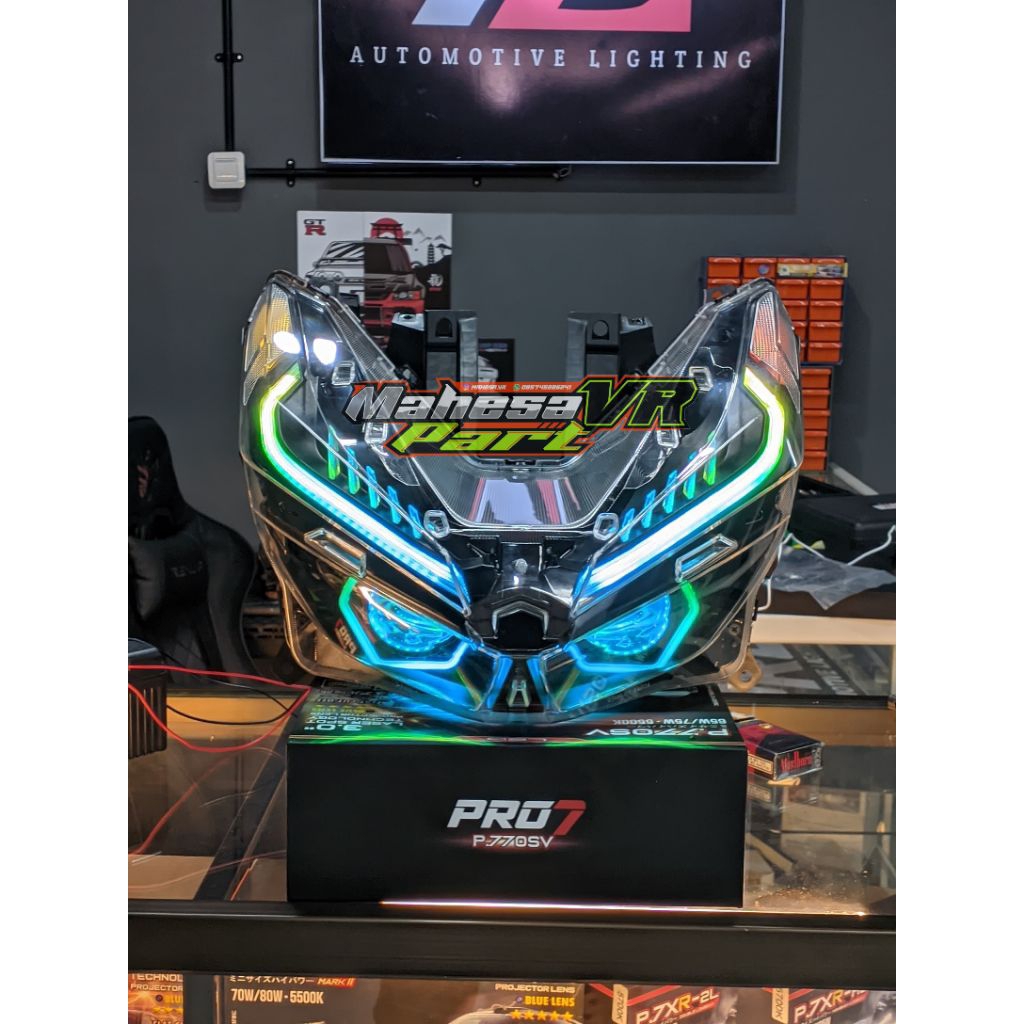 Jual BILED FULLSET PRO7 VARIO 125/150 ORIGINAL/ SEPAKET DOUBLE BILED ...