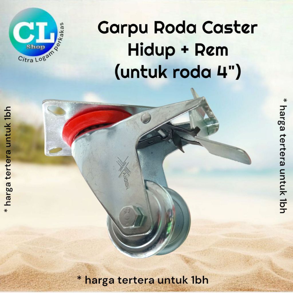 Jual RODA CASTER 4