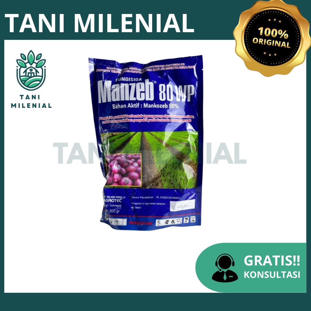 Jual MANZEB BIRU 80WP FUNGISIDA- 800GR / MANKOZEB | Shopee Indonesia