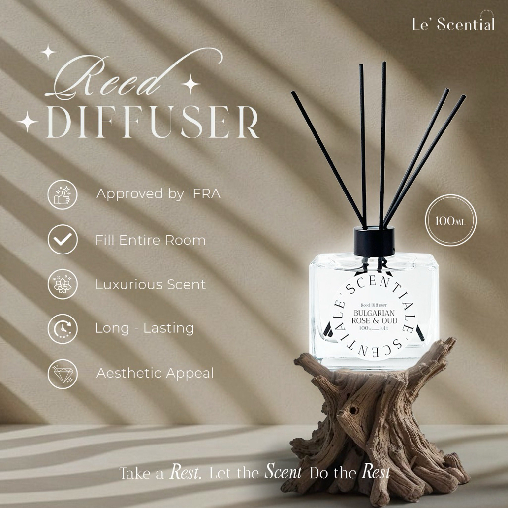 Jual LE'SCENTIAL | Reed Diffuser 100ml | Kado | Hadiah | Hampers ...