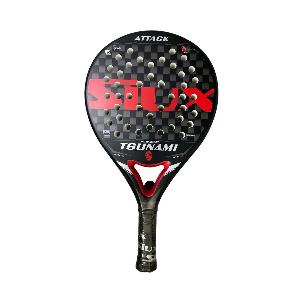 Jual Raket Padel SIUX Attack Limited Edition Tsunami Level 10 Premium ...