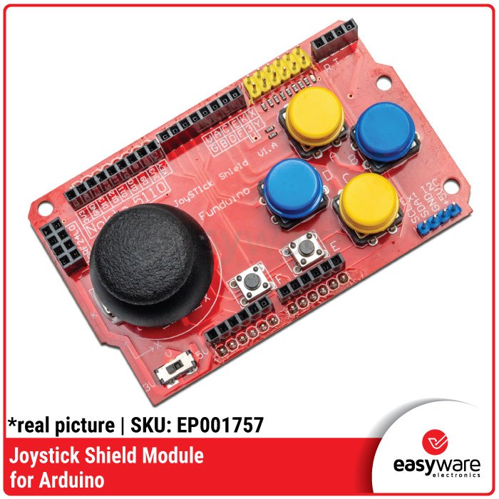 Jual JOYSTICK SHIELD ARDUINO JOYSTIK SHIELD MODULE | Shopee Indonesia