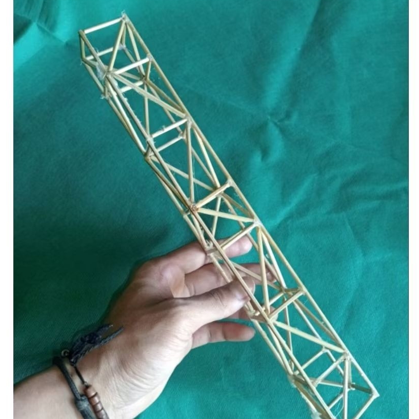 Jual miniatur rigging dari bambu untuk miniatur sound, pentas,atau ...