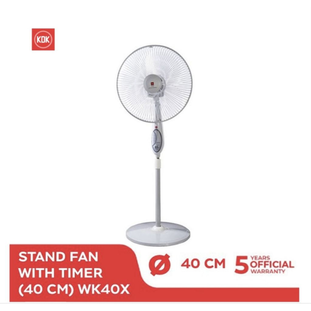Jual KDK Kipas Angin / Stand Fan KDK WK40X Timer 16 Inch | Shopee Indonesia