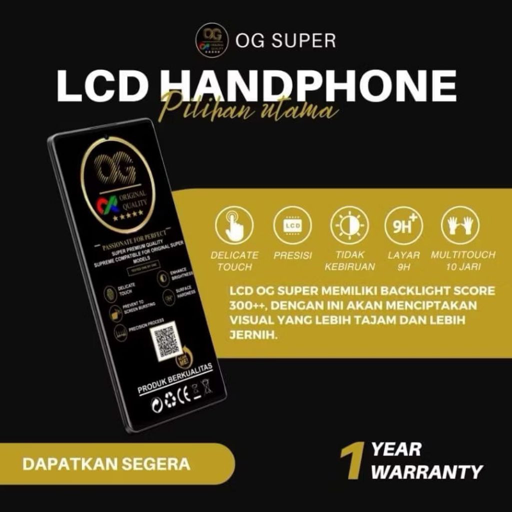 Jual LCD SAMSUNG A6 PLUS / A6 + / A605 / J805 BLACK BY OG SUPER ...