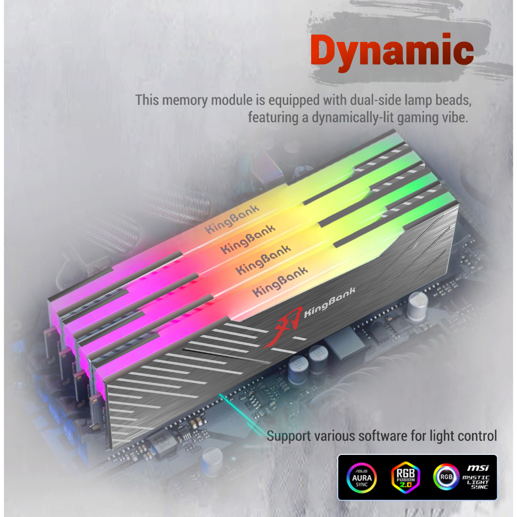 Jual RAM KINGBANK SoarBLADE RGB DDR5 32GB (2x16GB) 6000Mhz - Ram ...