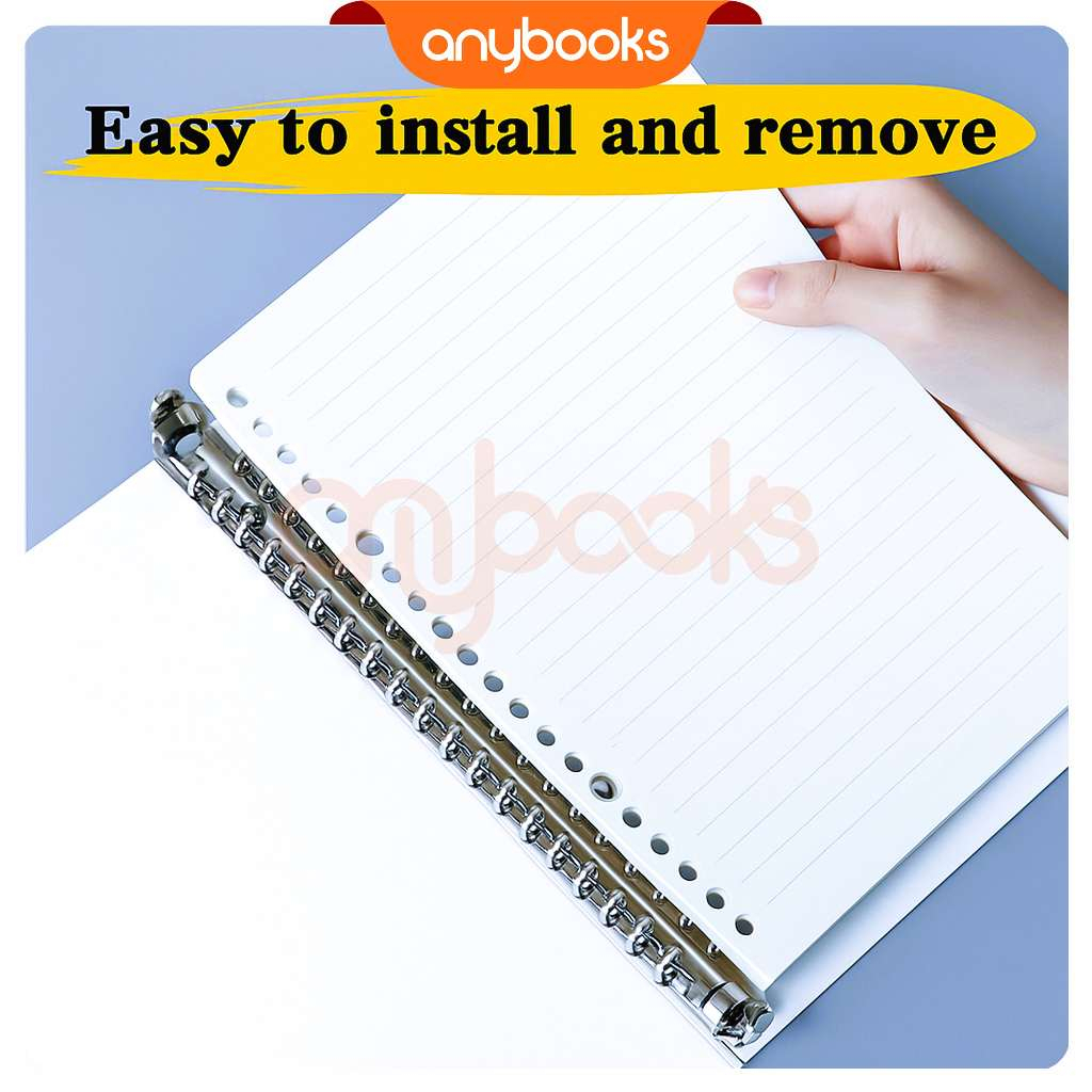 Jual Anybooks Notebook Refill / Kertas Isi Ulang / Loose Leaf A5 Kertas ...