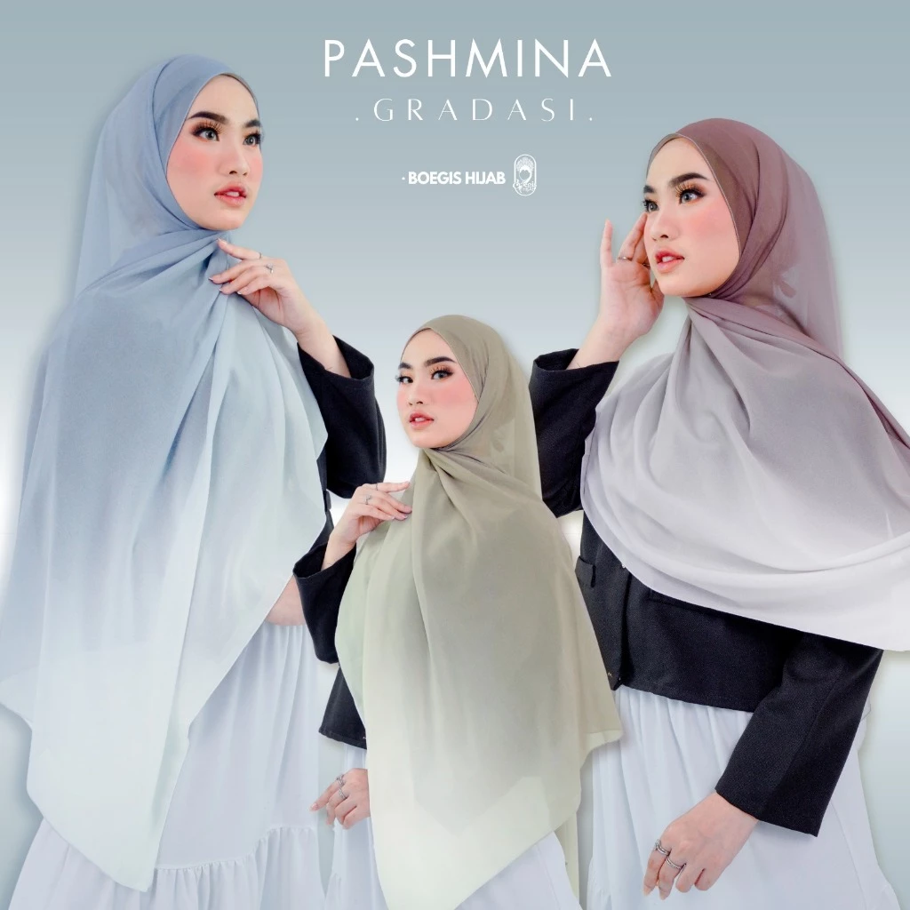 Pashmina Ombre Gradasi