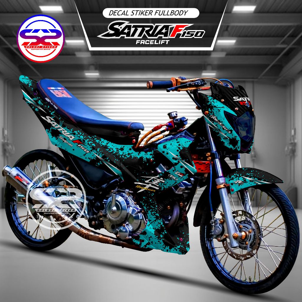 Jual Stiker Satria F150 Fullbody Decal Variasi Motor Satria Facelift ...