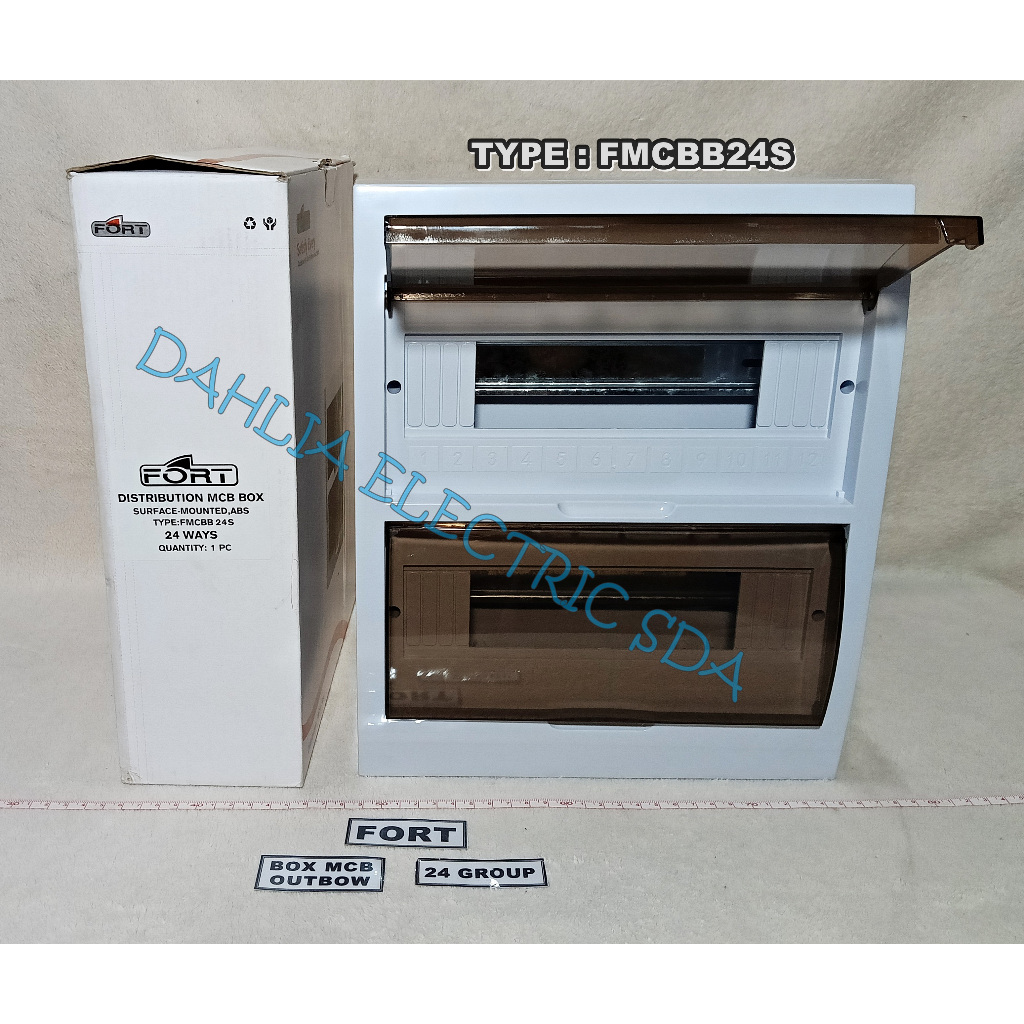 Jual BOX MCB 24 GROUP FORT FMCBB24S OUTBOW/SURFACE | Shopee Indonesia