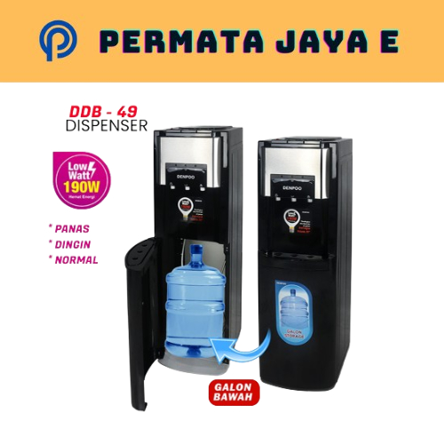 Jual Denpoo Dispenser Air DDB 49 - Dispenser Standing Galon Bawah ...