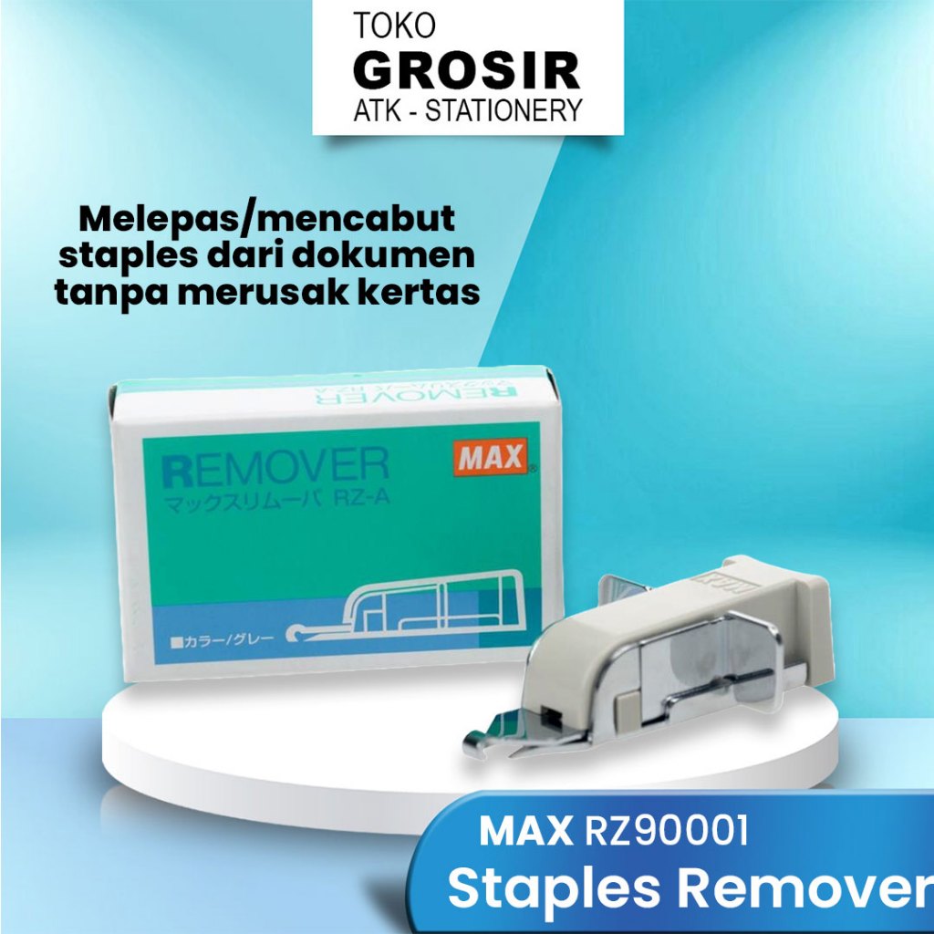 Jual MAX Remover / Staples Remover RZ-A / Pencabut Staples MAX RZ90001 ...