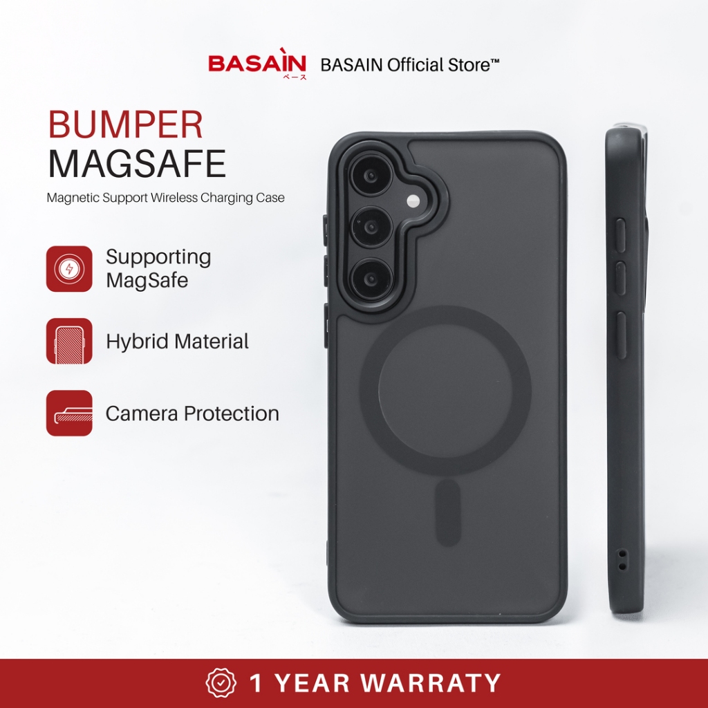 Jual BASAIN Casing Samsung S23/FE/Plus/Ultra Bumper MagSafe | Shopee ...