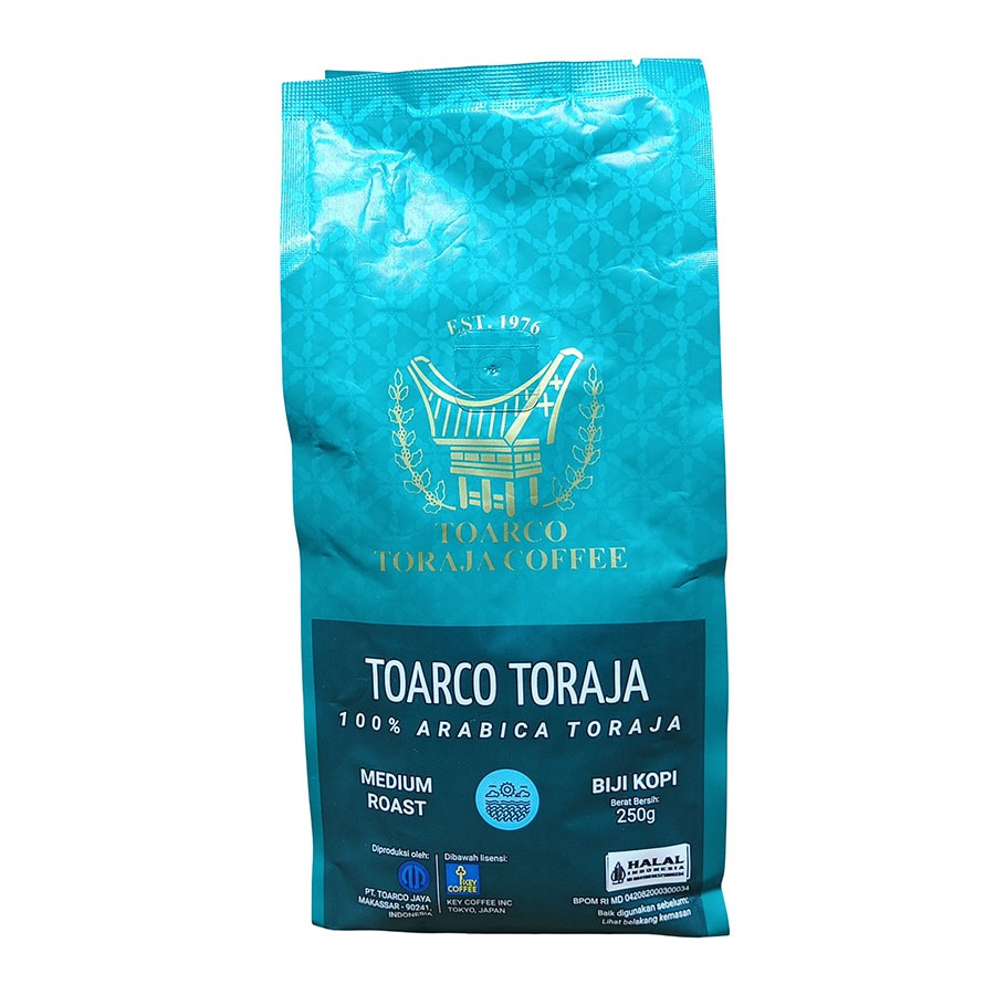 Jual TOARCO TORAJA COFFEE BIJI 250 G | Shopee Indonesia