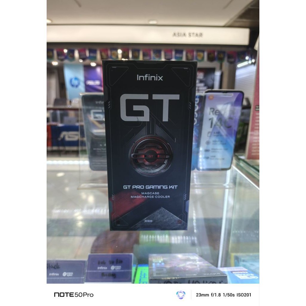 Jual infinix Gaming kit GT 30 Pro Mag case + mag charge cooling fan ...