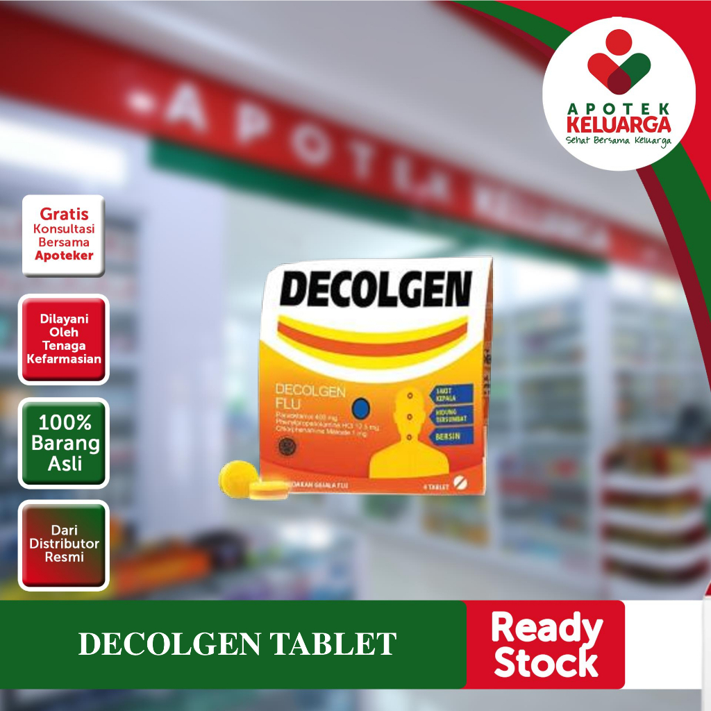 Jual Decolgen 4 Tablet | Shopee Indonesia