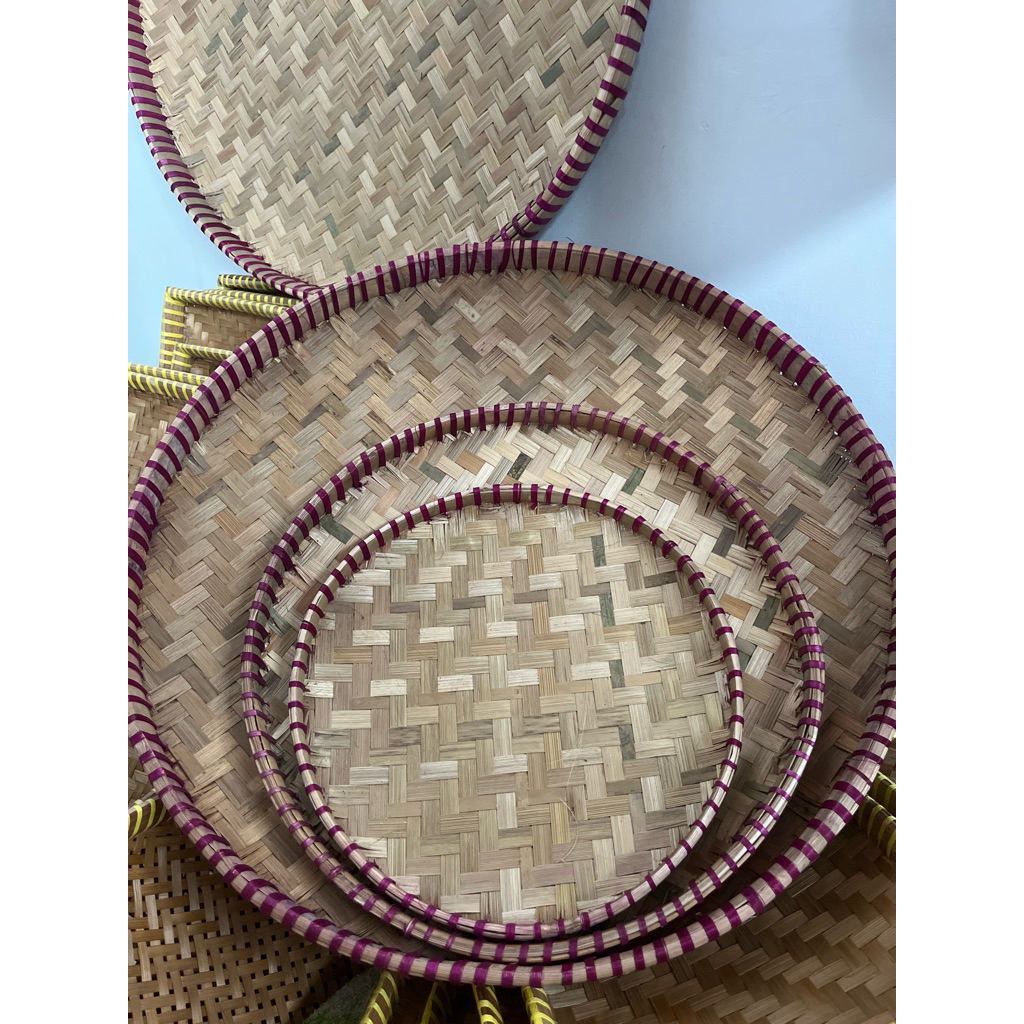 Jual Tampah Bambu | 38CM 48CM 55CM 60CM 80CM Tambir | Nyiru Bambu ...