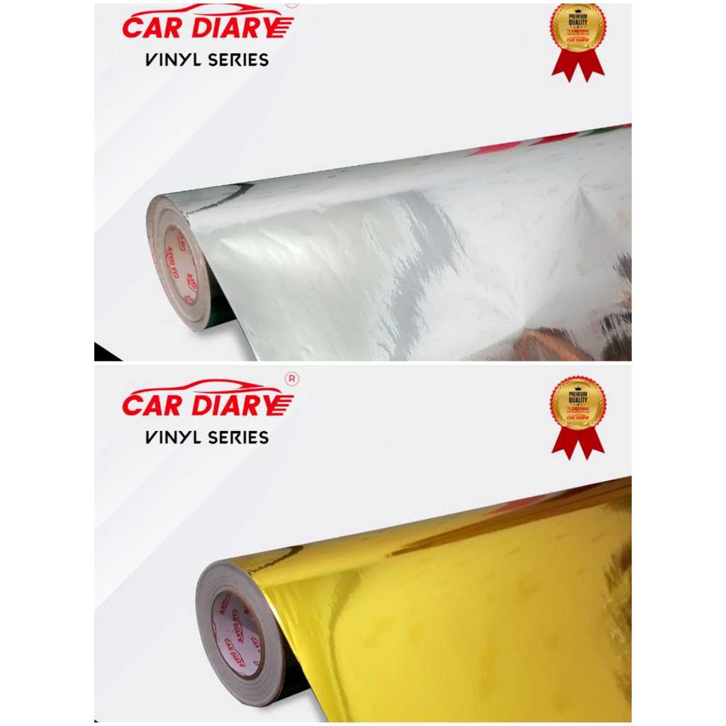 Jual Stiker Car Diary Vinyl Chrome / Stiker Vinil Ukuran Lebar 122 CM x ...