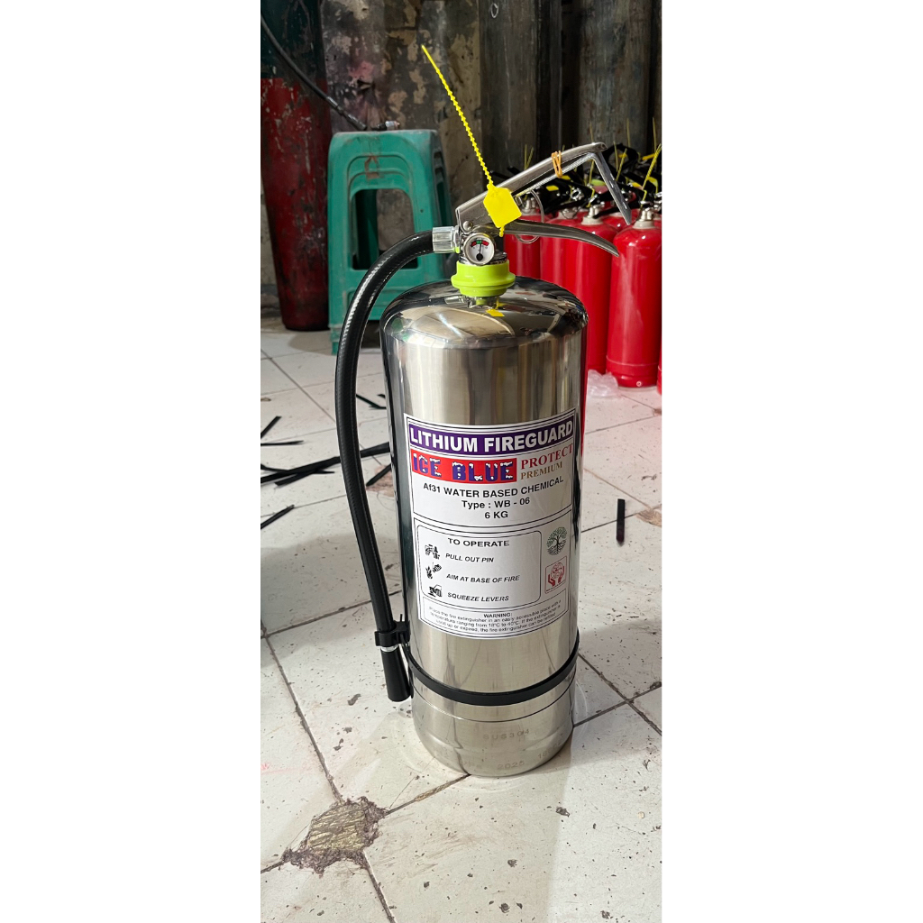 Jual APAR Tabung Pemadam Api AF 31 Ice Blue 6kg Lithium AF31 6 kg Mobil ...