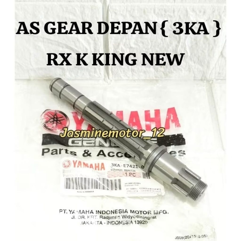 Jual AS GEAR DEPAN { 3KA } YAMAHA RX K KING NEW AS GEAR GIR DEPAN HIGH ...