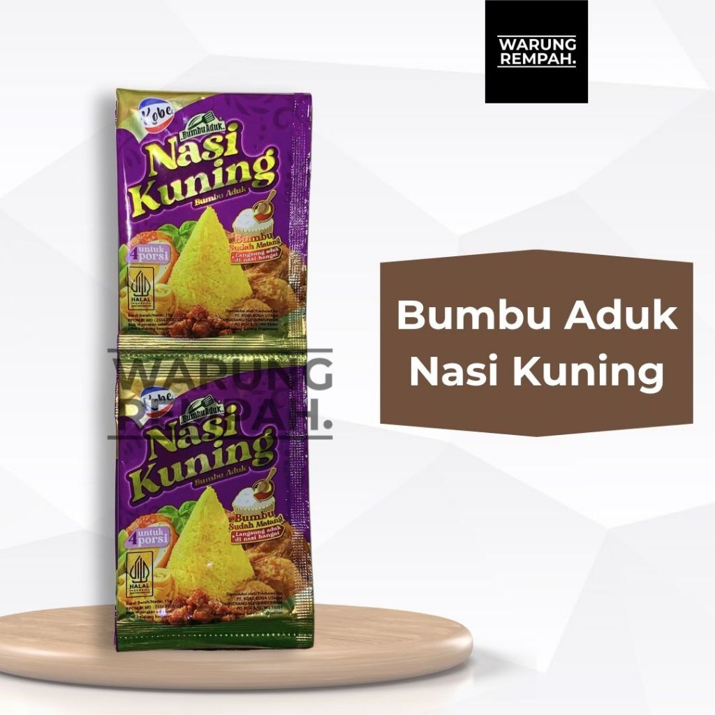 Jual Kobe Bumbu Aduk Instant Semua Rasa 1 Renceng Nasi Bebek Rendang ...