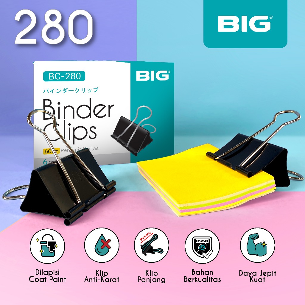 Jual Klip Kertas Besar Terlengkap & Harga Terbaru Juli 2026 | Shopee ...
