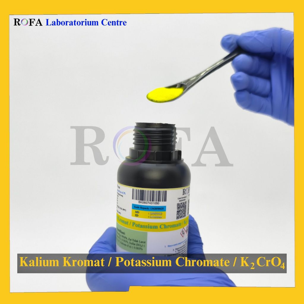 Jual ROFA Kalium Kromat / Potassium Chromate / K2CrO4 CP 50 Gram ...