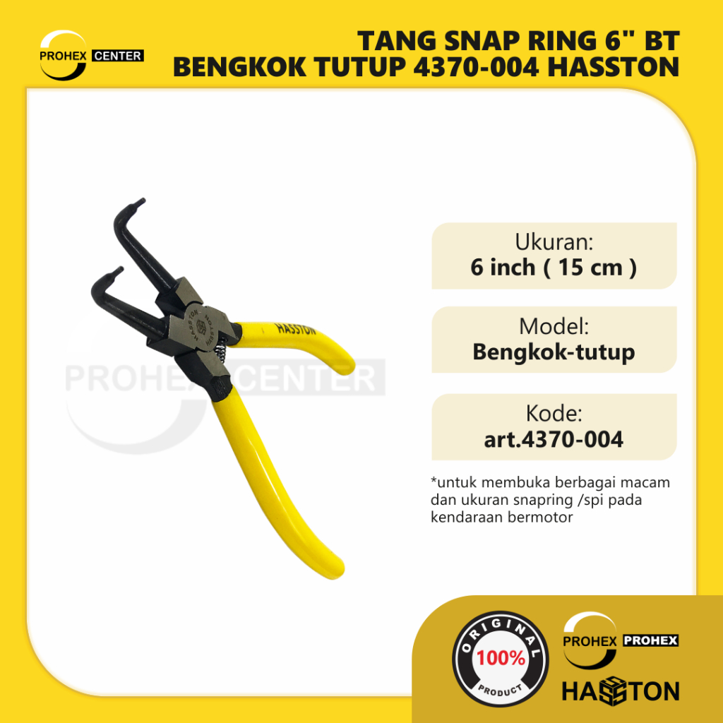 Jual tang snap ring/ Tang Snapring/ Tang Spi Bengkok-Tutup/ Bent ...