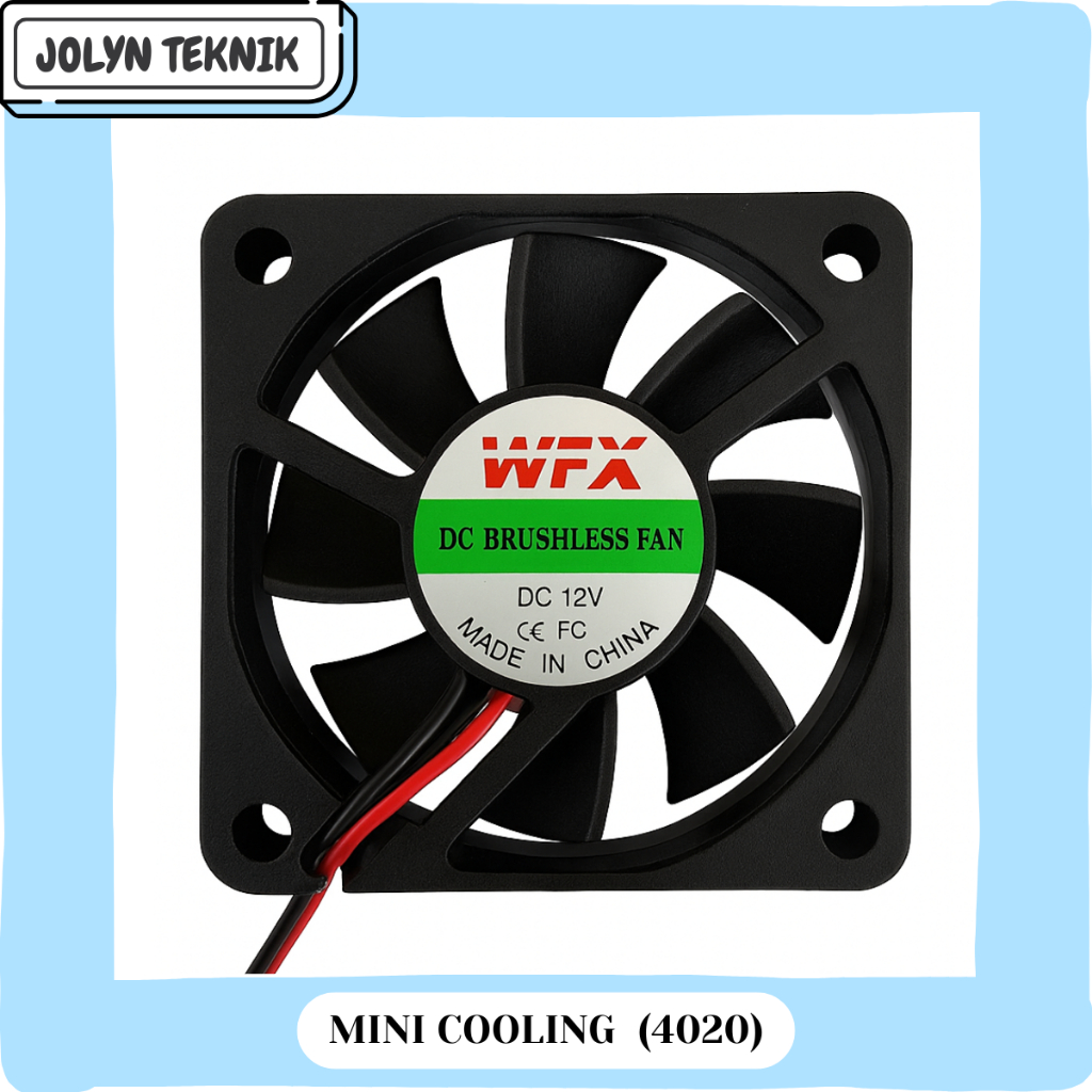 Jual MINI COOLING FAN DC 4020 12V | Shopee Indonesia