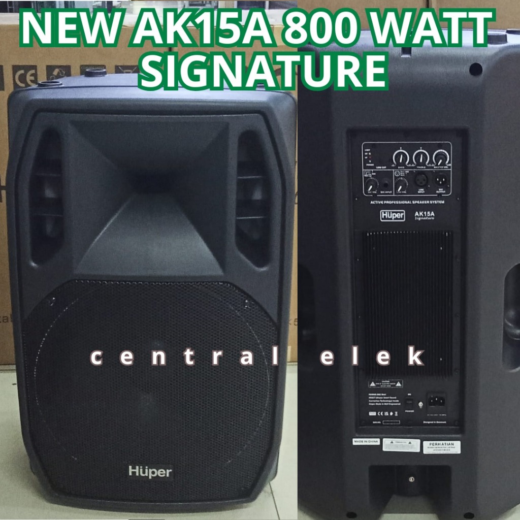 Jual Huper AK15 Signature 15-Inch Speaker Aktif Huper AK-15 Signature ...
