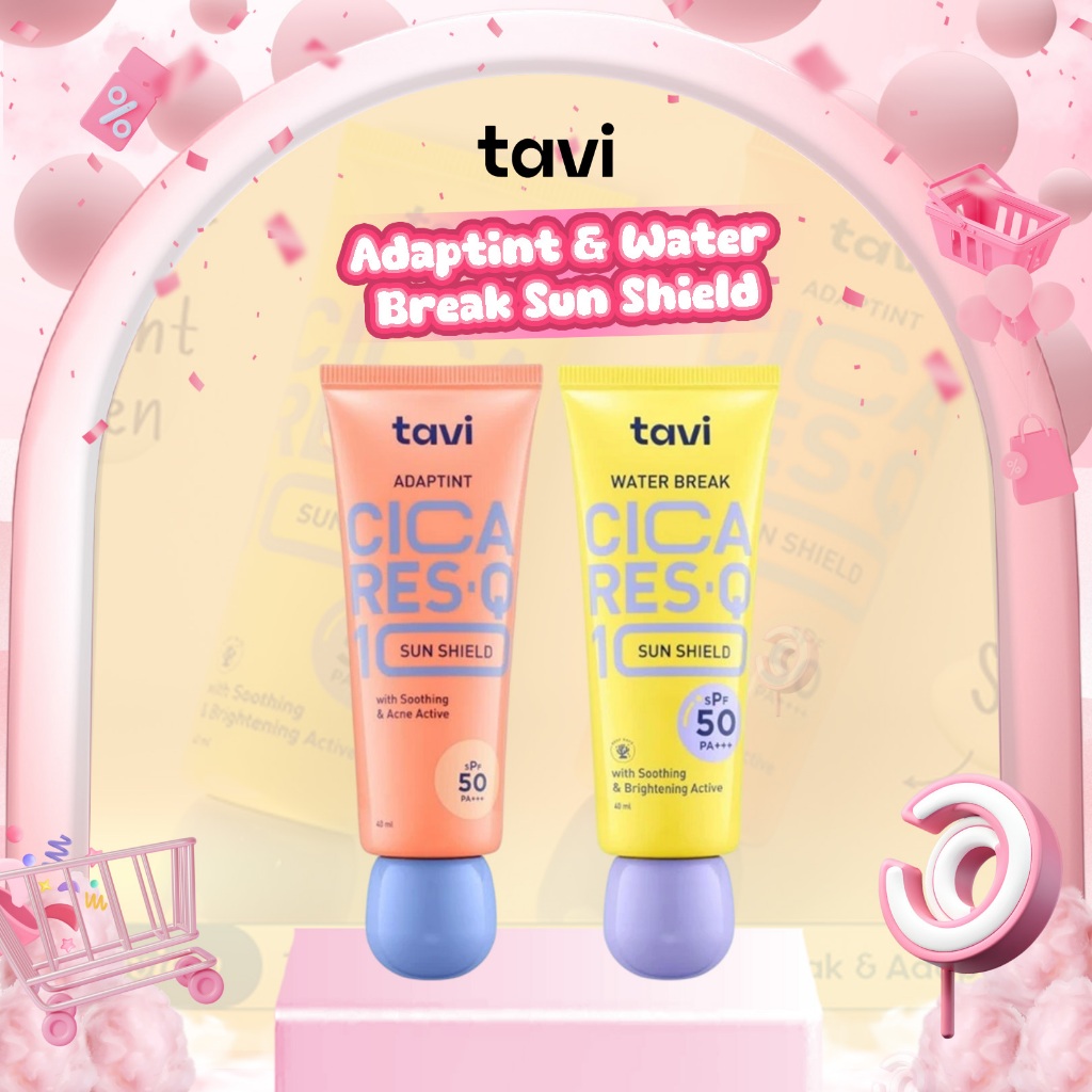 Jual TAVI - CICA RES-Q10 SUN SHIELD ADAPTINT | WATER BREAK ( 40 ml ...