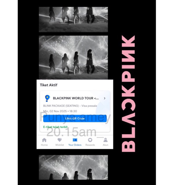 Jual Tiket Blackpink Vip Terlengkap & Harga Terbaru Mei 2026 | Shopee ...
