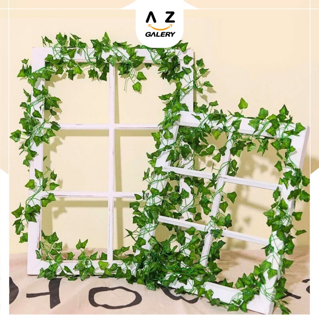 Daun Hias Rambat Dekorasi Daun Sulur Wisteria Dekorasi Dinding Pagar Urai Aesthetic PBP119