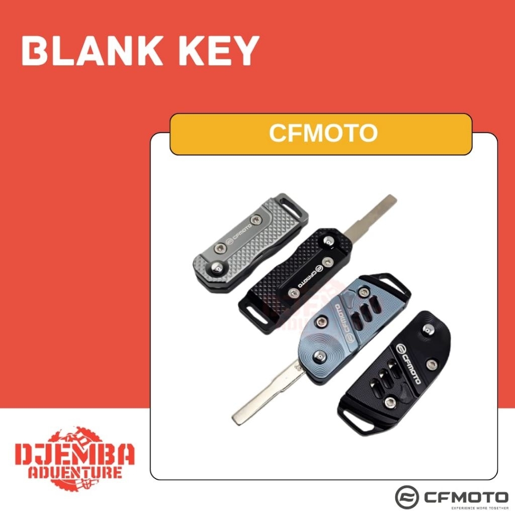 Jual Blank Key CFMOTO Foldable Key Bahan Kunci Polos Accessories ...