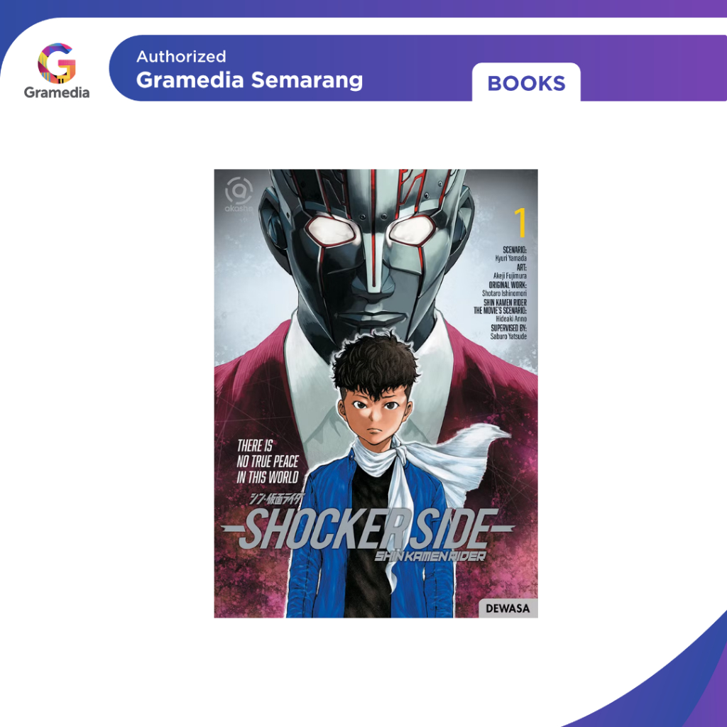 Jual Gramedia - SHIN MASKED RIDER - SHOCKER SIDE 01 (M&C) | Shopee ...