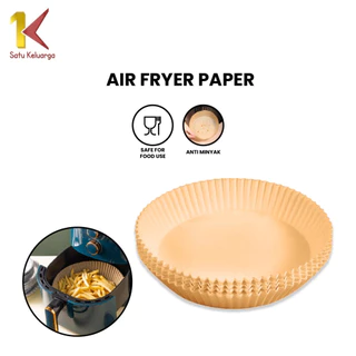Satu Keluarga Kertas Air Fryer C840 Kertas Alas Airfryer Anti Lengket / Baking Paper Alas Tahan Minyak SekaliΒ PakaiΒ Praktis