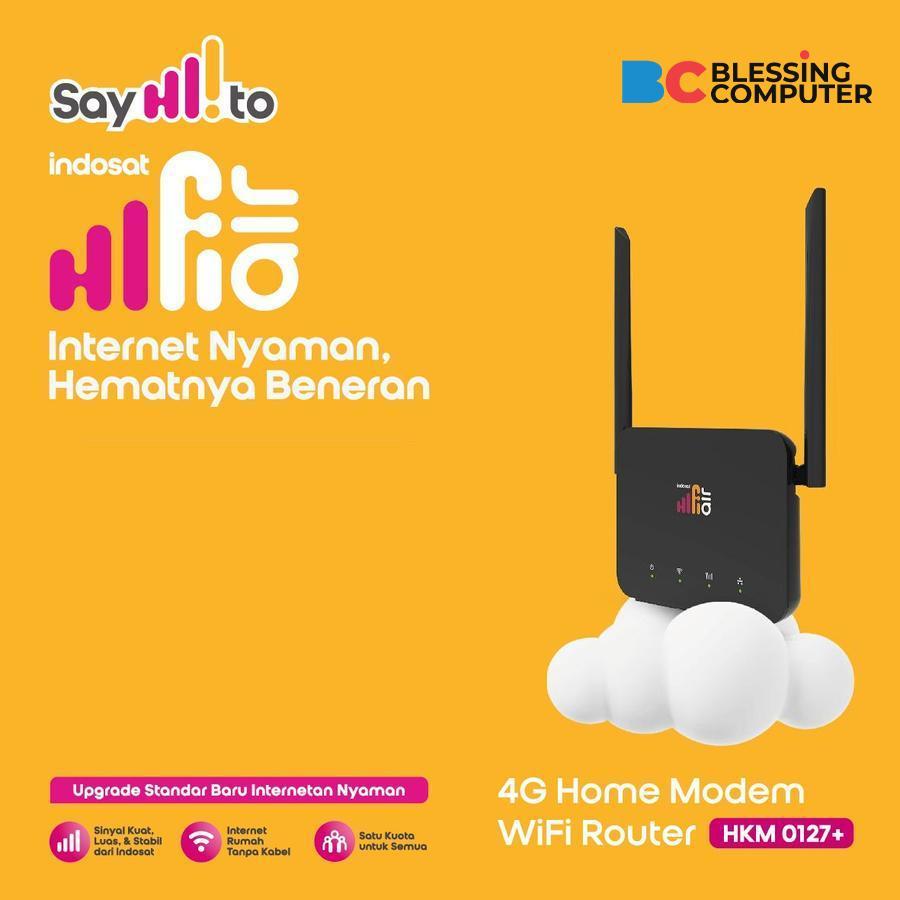 Jual MODEM HUAWEI HKM 0127+ Hifi Air 4G Home Wifi Router indosat Black ...
