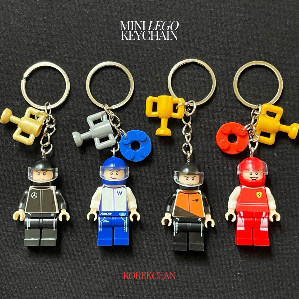 Jual Mini Lego Keychain | F1 Edition | Shopee Indonesia