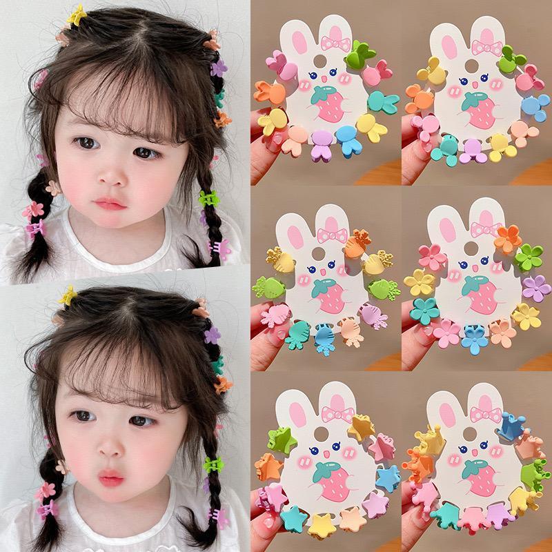 Jual (10PCS) SET JEPITAN RAMBUT MINI ANAK MODEL KOREA / JEPIT MINI CUTE ...