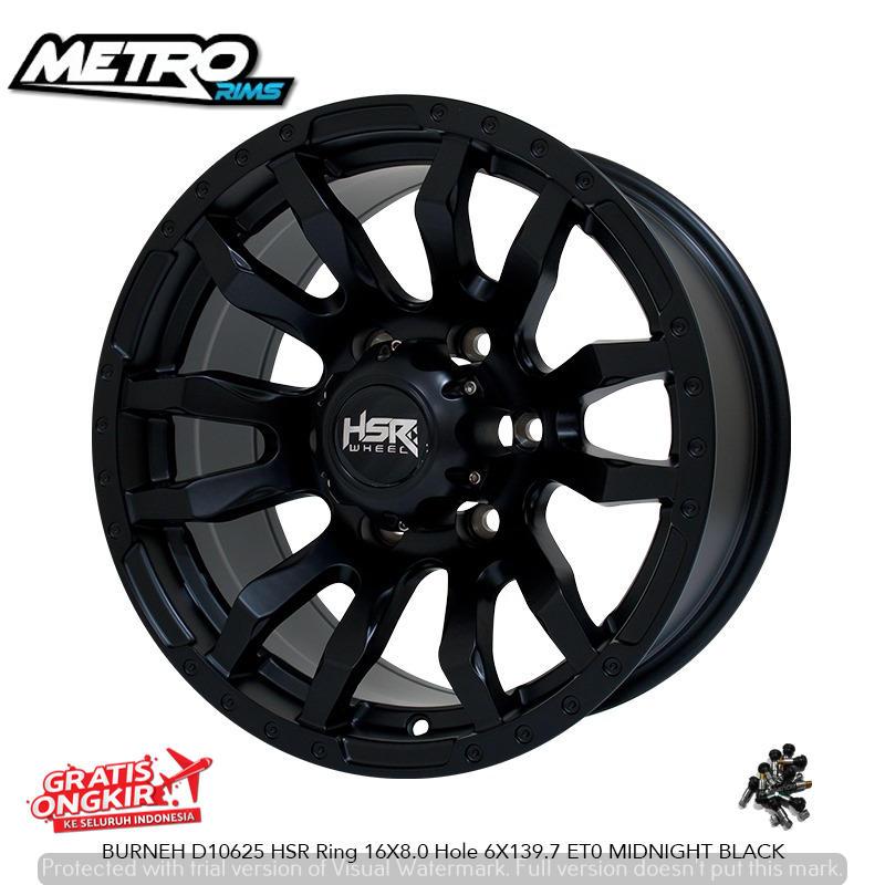 Jual Terbaru velg model alto ring 16x8 black untuk mobil panther ...