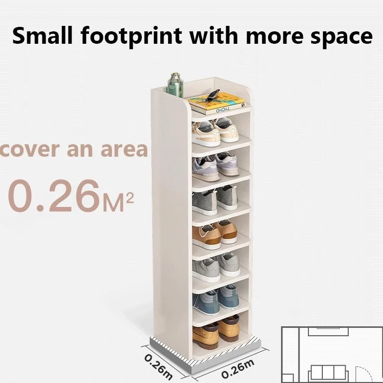 Jual MultiLayer Shoe Cabinet High Capacity DustProof Shoe Rack Multi ...