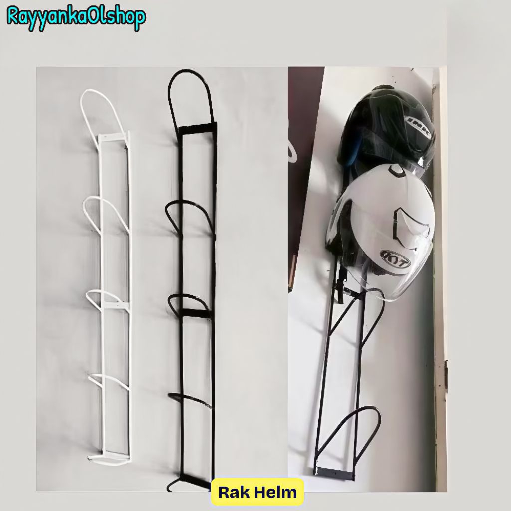 Jual RAK HELM GANTUNG BESI 5 SUSUN /RAK GANTUNGAN HELM KOKOH KUAT ...