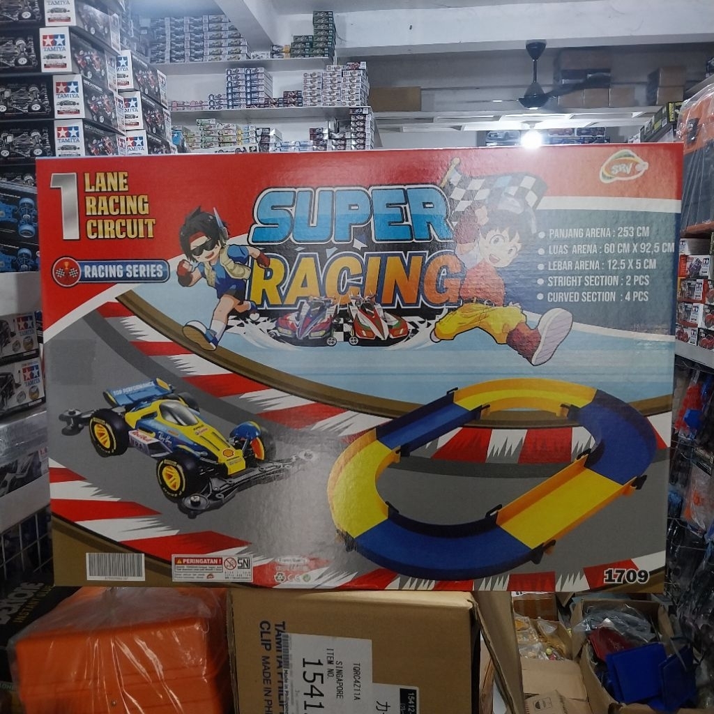 Jual TRACK TAMIYA 1 LINE RACING CIRCUIT STANDRAD / TREK TAMIYA 1 JALUR ...