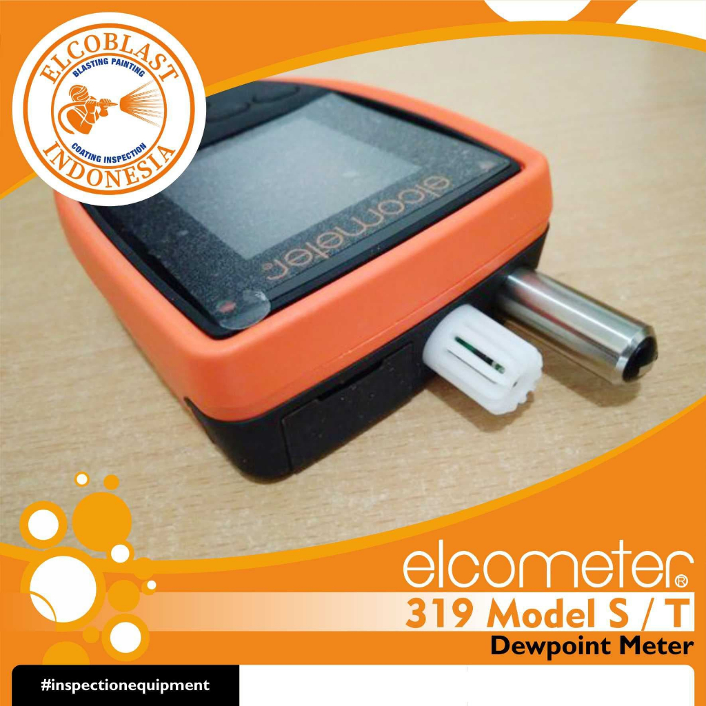 Jual Elcometer 319 – Dewpoint Meter G319-S (Pengukur Suhu & Kelembapan ...