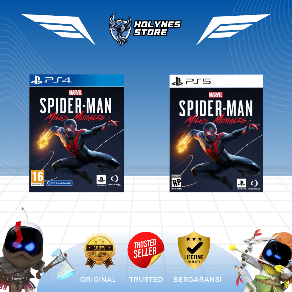 Jual Marvel's Spider-Man Miles Morales PS 4 PS 5 | Shopee Indonesia