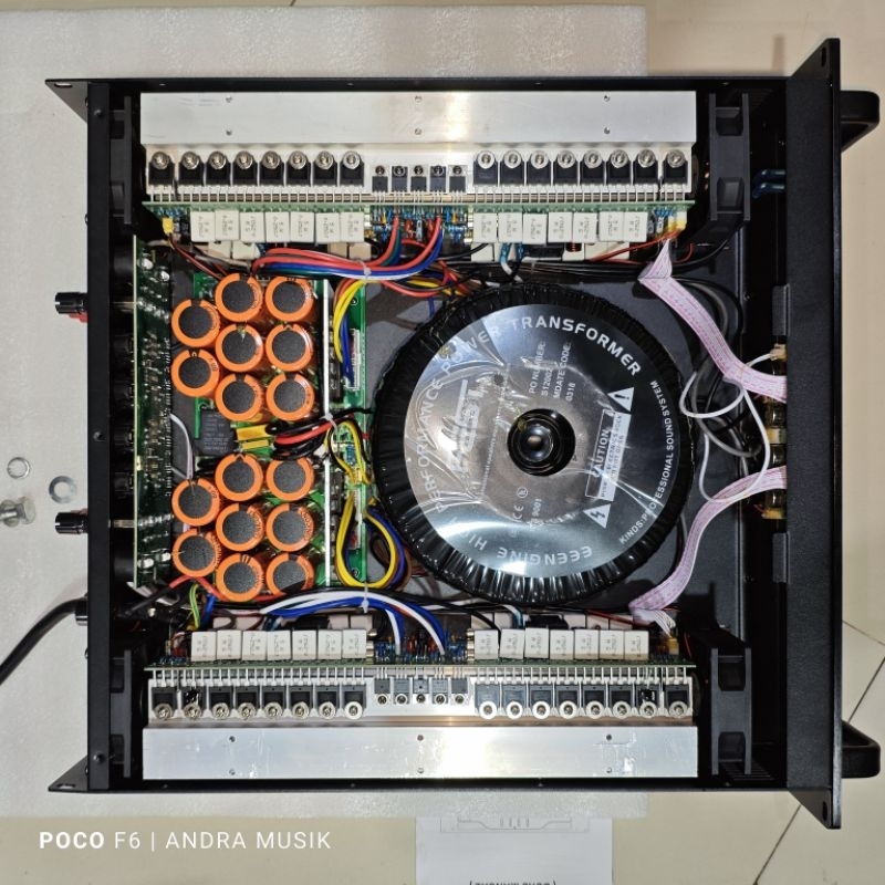 Jual Travo Toroid Power Model Fest dan Ashley klas H 4 channel Trapo ...