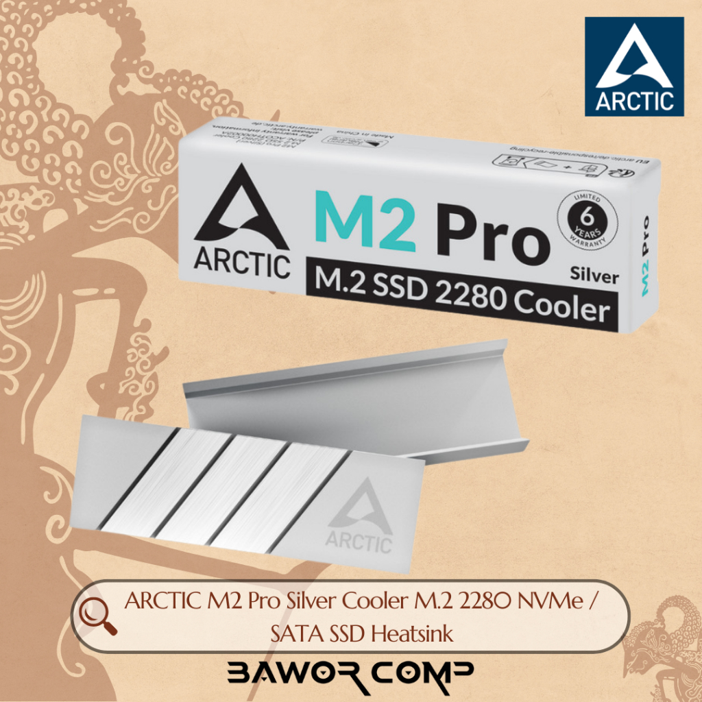 jual-arctic-m2-pro-silver-cooler-m-2-2280-nvme-sata-ssd-heatsink