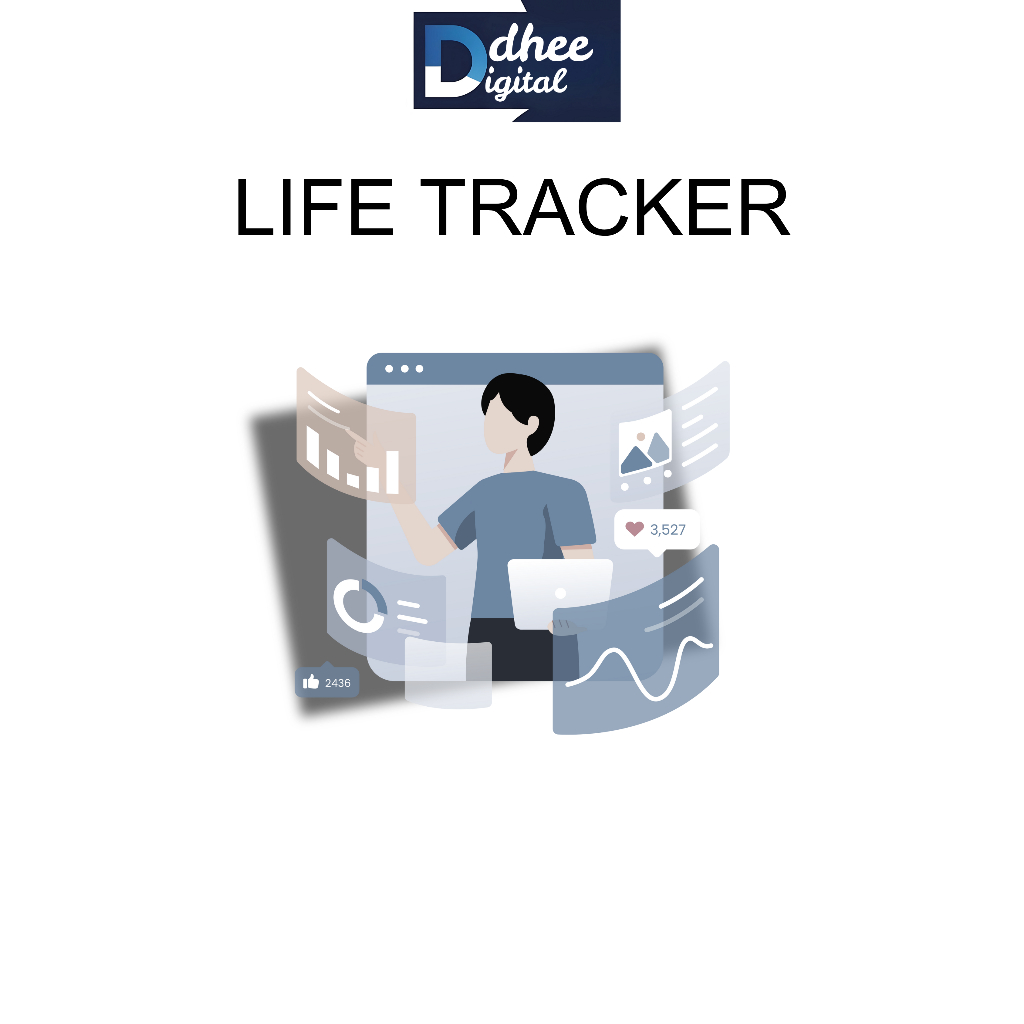 Jual Life Tracker Template (Budget Tracker) Tipe Cetak | Shopee Indonesia